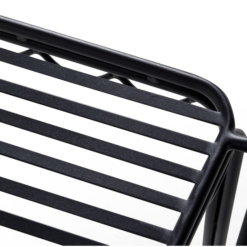 The Alfresco Dining Chair in Antique White, Vintage Black
