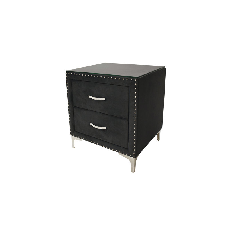 Lucinda - Table de chevet - Noir