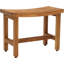 Sumba Lotus 24" W Teak Shower Bench