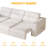 Power Reclining Sofa, Electric 3-Seat Recliner Sofa Modular Couch With Bluetooth Stereo, Wireless Charging-697447110