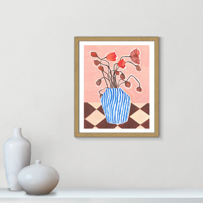 Poppies Print par Violets Print House