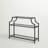 Letia 43'' Glass Top Console Table-982179183