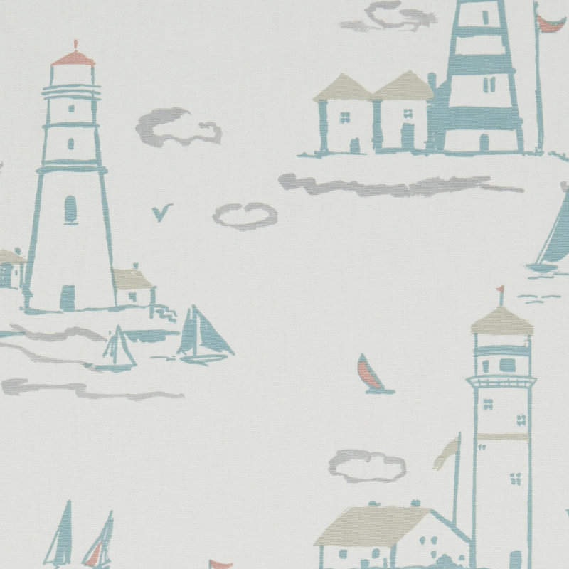 Land and Sea Fabric, Pastel