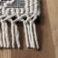 Tapis géométrique en laine tissé à la main Nakita Natura-596620741