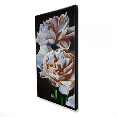 Peonies Print On Canvas