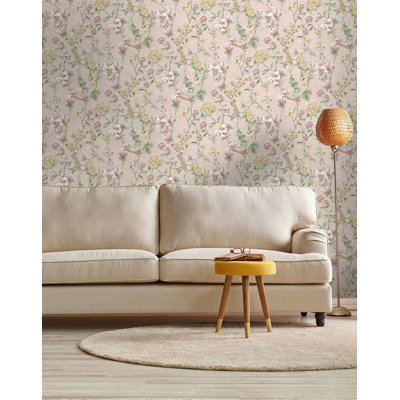 Papier peint floral