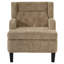 Chaise d'appoint rembourrée et rembourrée-1565521245