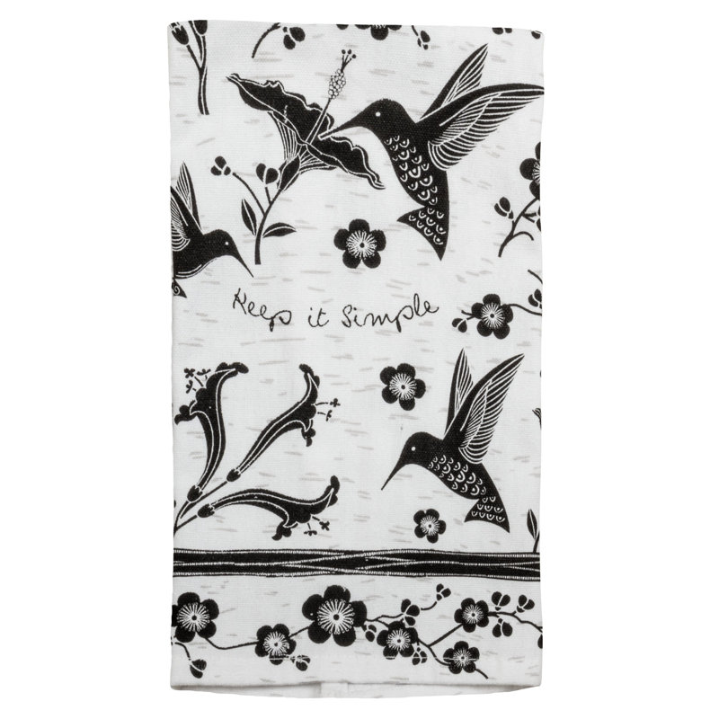 TORCHON BOHO COLIBRI