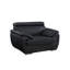 Fauteuil club en cuir véritable Daye-26164623