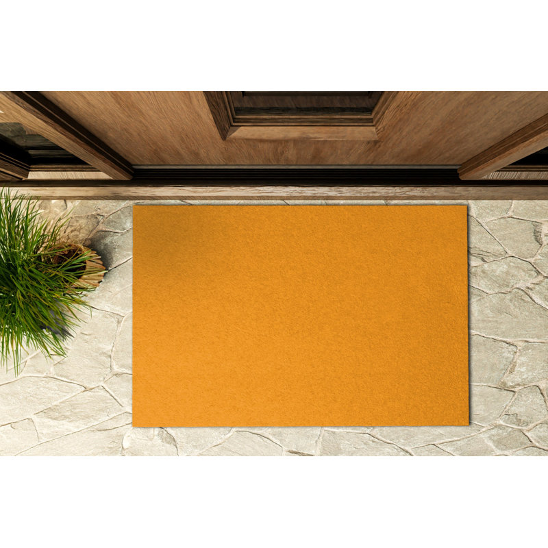 Non-Slip Outdoor Doormat, Autumn Gold, W60 x L90 cm