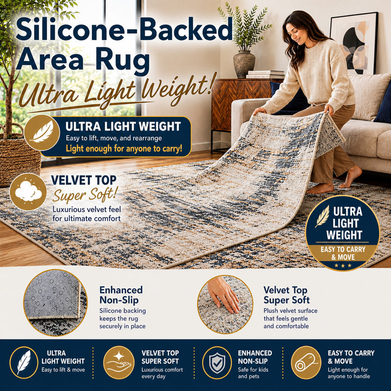 Tapis de jeu néon ultra léger 5 pi x 7 pi «Ultra Léger» Aurora Galaxy