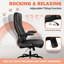 Loriece Ergonomic Executive Chair with Flip-up Armrests-836753795
