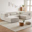 Canapé-lit modulaire avec repose-pieds Boneless-1054836884
