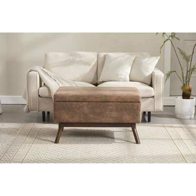 Banc de rangement Mid-Century