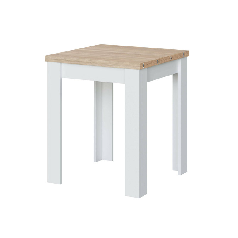 Extendable Table Newark, Folding Dining Table With Book Opening, Foldable Auxiliary Table