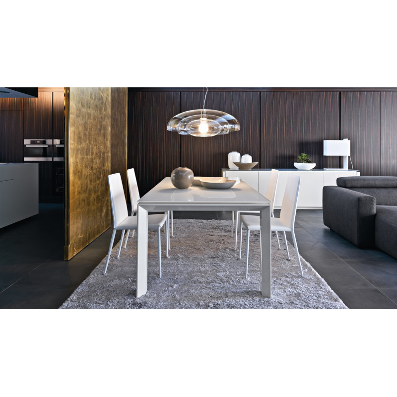 Boheme Upholstered Dining Chair, Matte Optic White