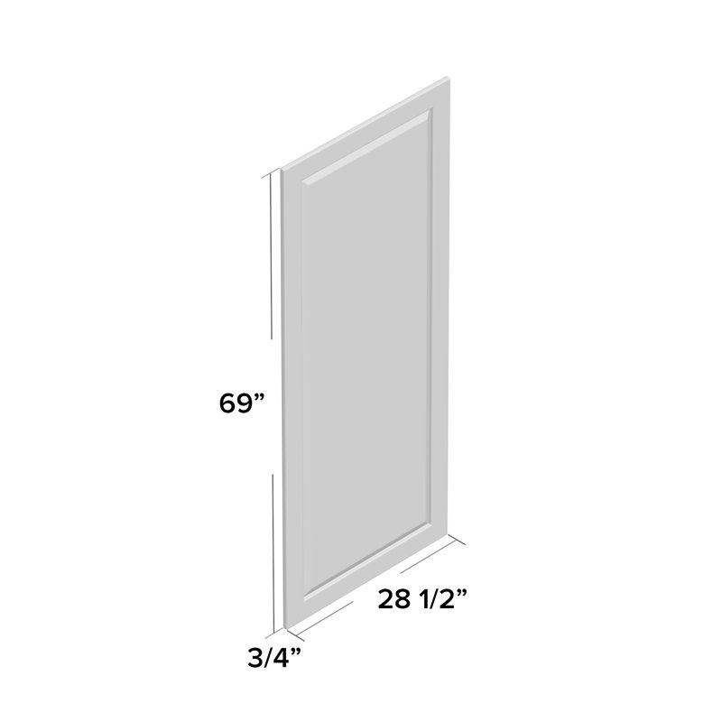 Flat Mirror, 58" H x 19" W