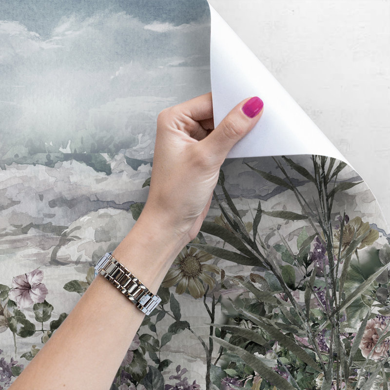 Calvey Matte Peel and Stick Mural, 152 x 104cm
