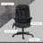 6 Point Vibrating Massage Office Chair With Lumbar Heat Black-1957219635
