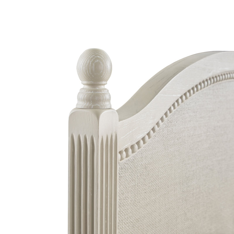 Caroline Bed - White, Twin
