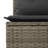 Vidaxl Garden Sofa Set Grey, Dark Grey