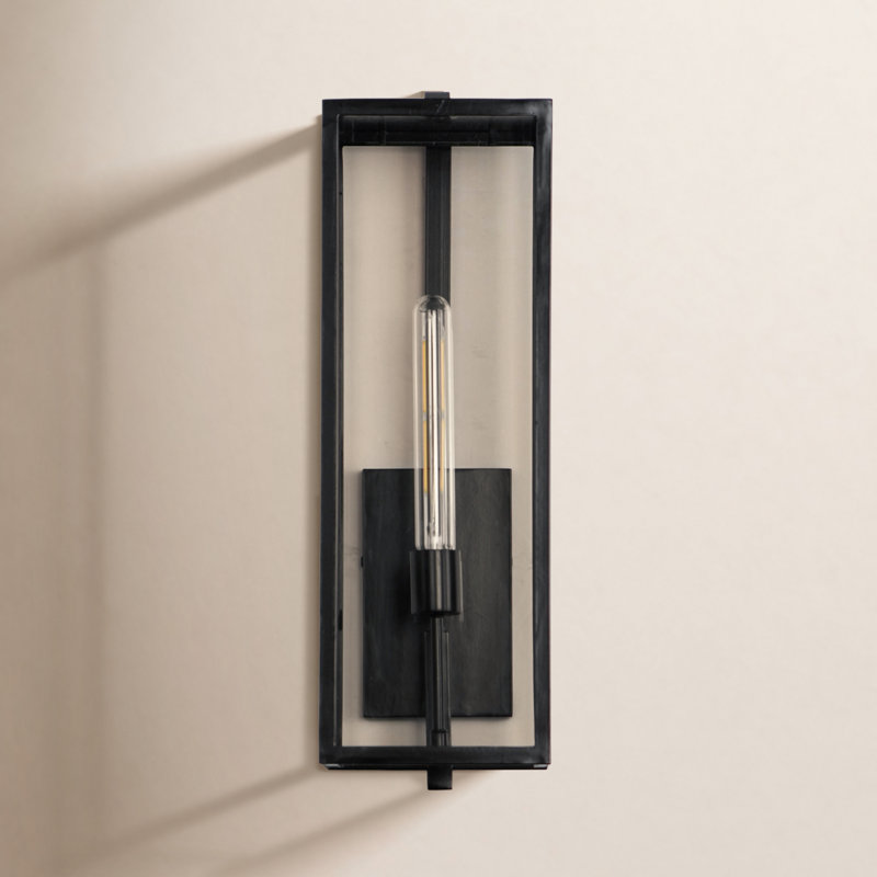 Applique murale en aluminium Rosewood, H 21,5 po x l 7 pi x P 8,5 po