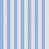 Blanc / rayures bleu clair