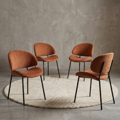 Wexley Set of 4 Velvet Dining Chairs