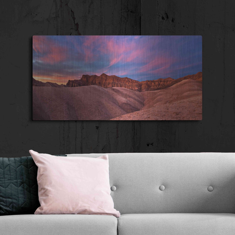 " Ruby Sunset, " by Larry Malvin, 24" H x 48" W