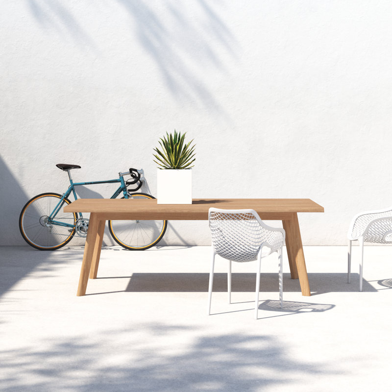 Ulla 86'' Teak Outdoor Dining Table