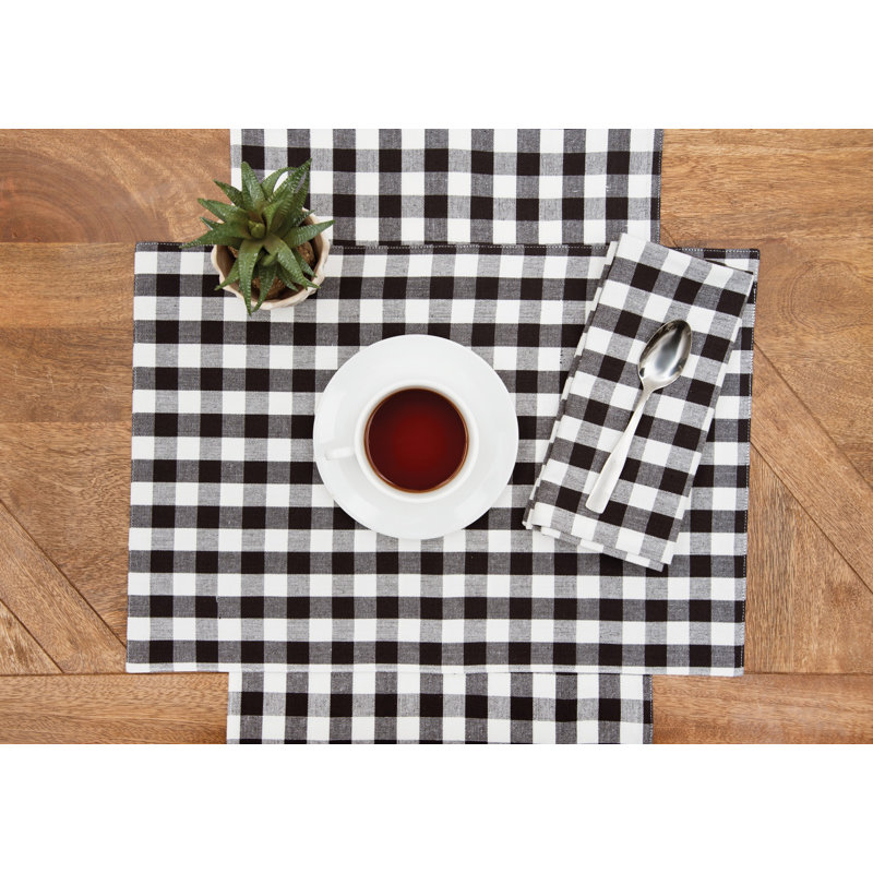 Abdur-Rahmaan Ashford Cotton Napkin, Black