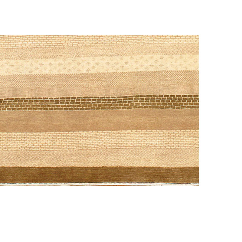 Gabbeh Wool Striped Indoor Rug