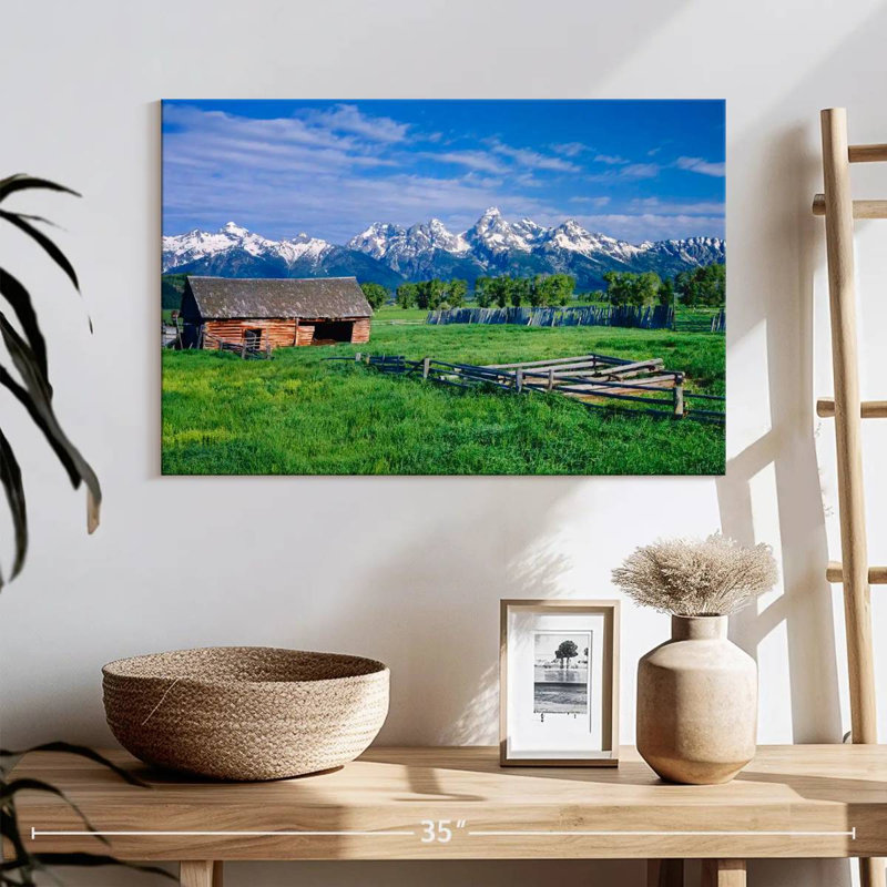 Alvord Green Field à Grand Teton, H 16 po x l 24 po