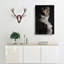 Owl In Abstract - Wrapped Canvas-55308390