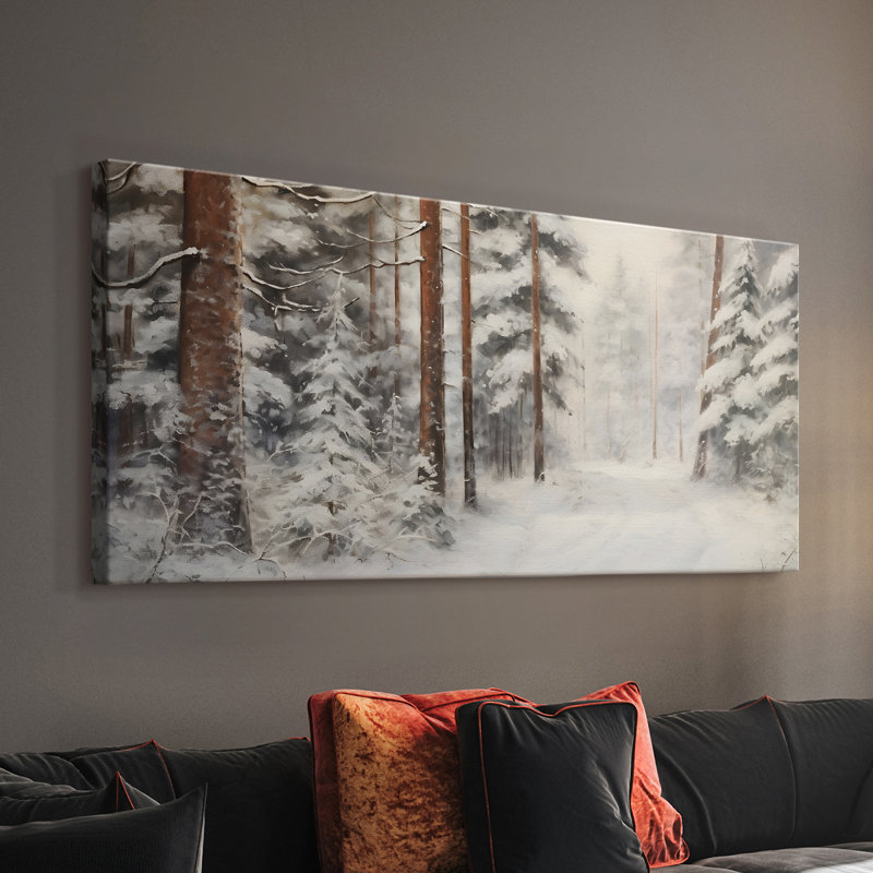Série paysage - CMXCV III - Toile tendue avec châssis - Prêt à accrocher, H 24 po x l 48 po