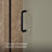 Sliding Shower Door, 75-1/2-In H X 68-1/4 - 71-5/8-In W, With Heavy 5/16-In Thick Crystal Clear Glass With Privacy Band-59001699