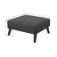 Repose-pieds capitonné standard de 31,9 po de largeur Meghan-1949233390
