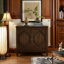 Armoire de rangement décorative 2 portes avec tablettes réglables-606276241