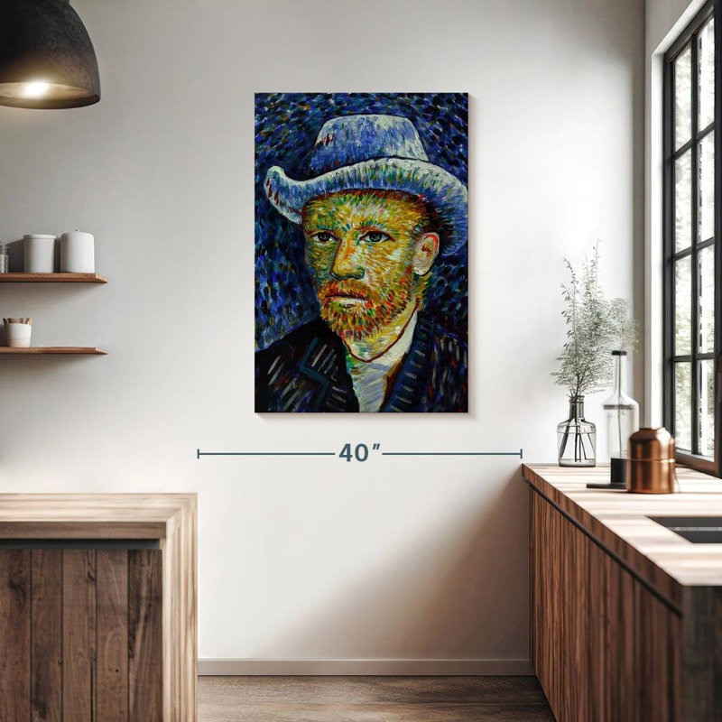 Portrait de Leisha Vincent Van Gogh, H 39 po x l 26 po