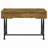 Rustic Nutmeg 2-Piece Computer Desk And Bookcase