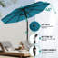 Parasol de patio 9 pi pour l'extérieur-1086488384