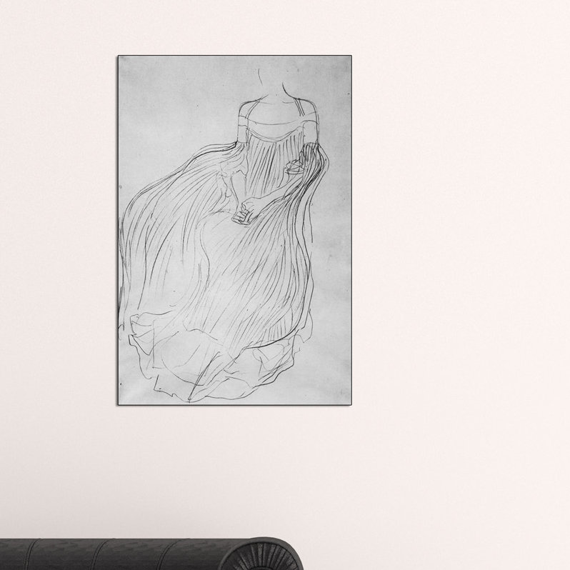 Gustav Klimt - Wrapped Canvas Print, 90cm H x 60cm W x 1.8cm D