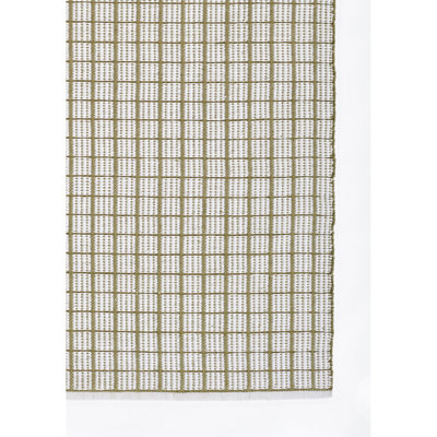 Malmo Handmade Recycled P.E.T White/Green Indoor/Outdoor Rug