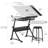 Crase Adjustable Metal Base Drafting Table