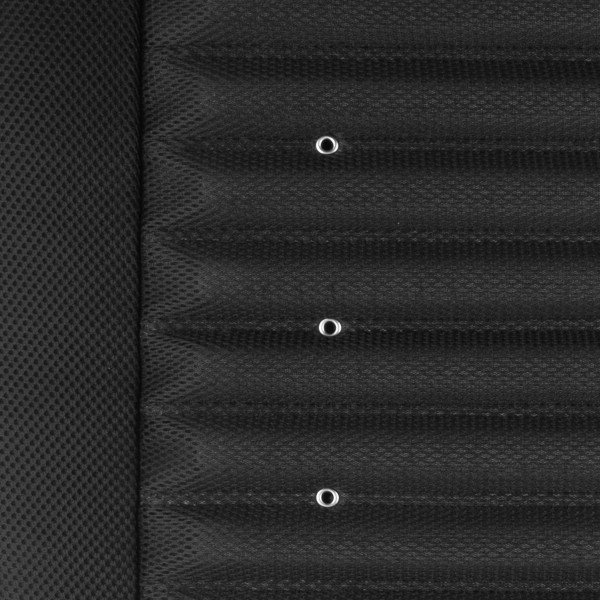 Black Mesh 12V Cooling Car Seat Cushion with Adjustable Fans