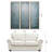 Concentric - 3 Piece Picture Frame Multi-Piece Image Print Set on Canvas