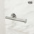 VIGO Elan 3-Piece Chrome Bathroom Hardware Set with 24-in Towel Bar, Toilet Paper Holder and Hand Towel Holder-124825273