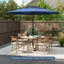 Parasol de terrasse pour grand marché à 10 niveaux avec parasol ventilé 3 pieds 10 pieds -2061958523