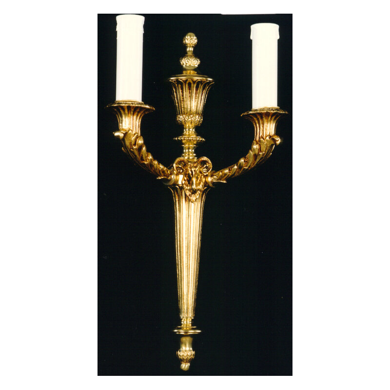 Cowie Candle Wall Light, Antique Silver