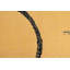 Tapis beige doré à motif abstrait 5X7